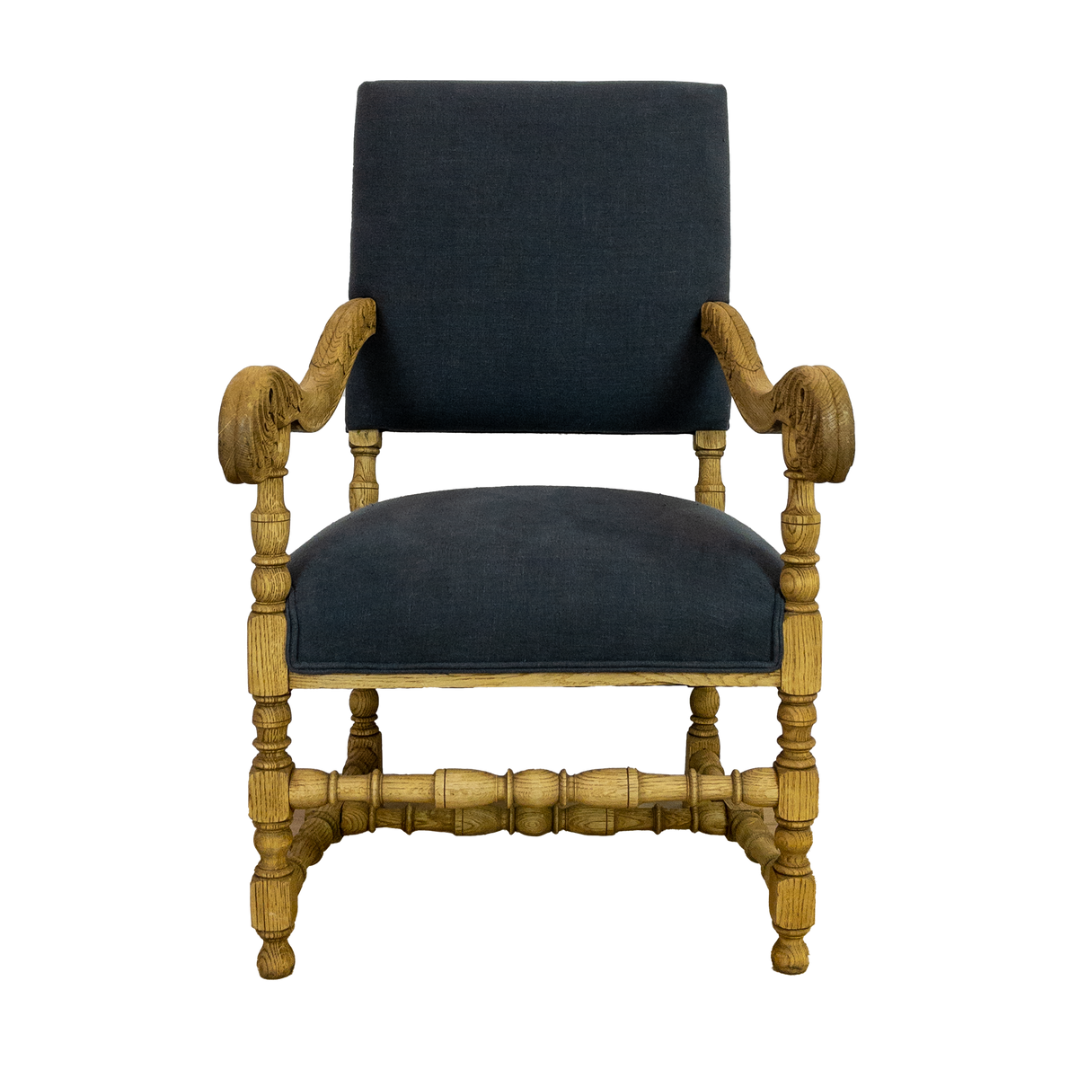 Litt Carved Arm Chair Circa 1820