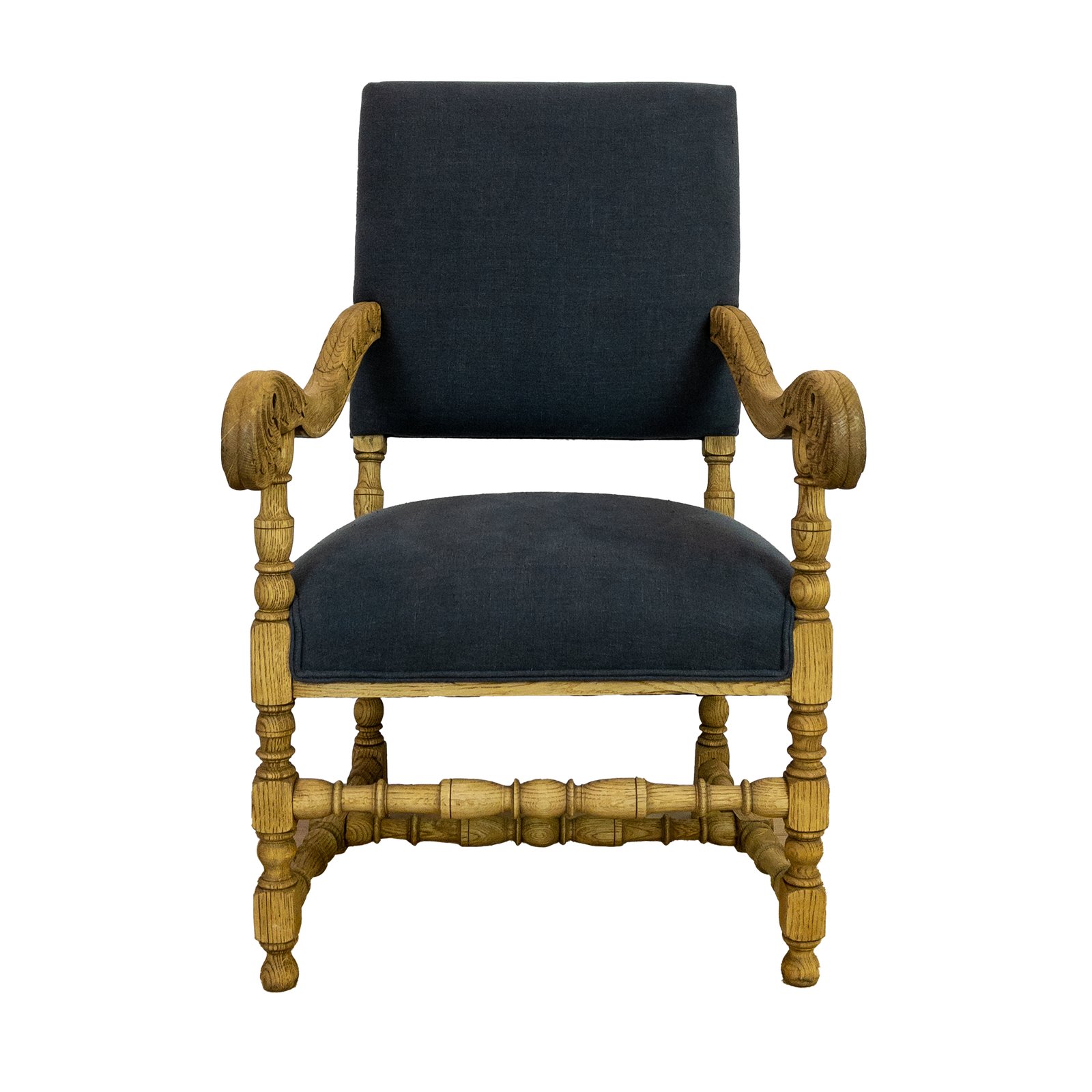 Litt Carved Arm Chair Circa 1820
