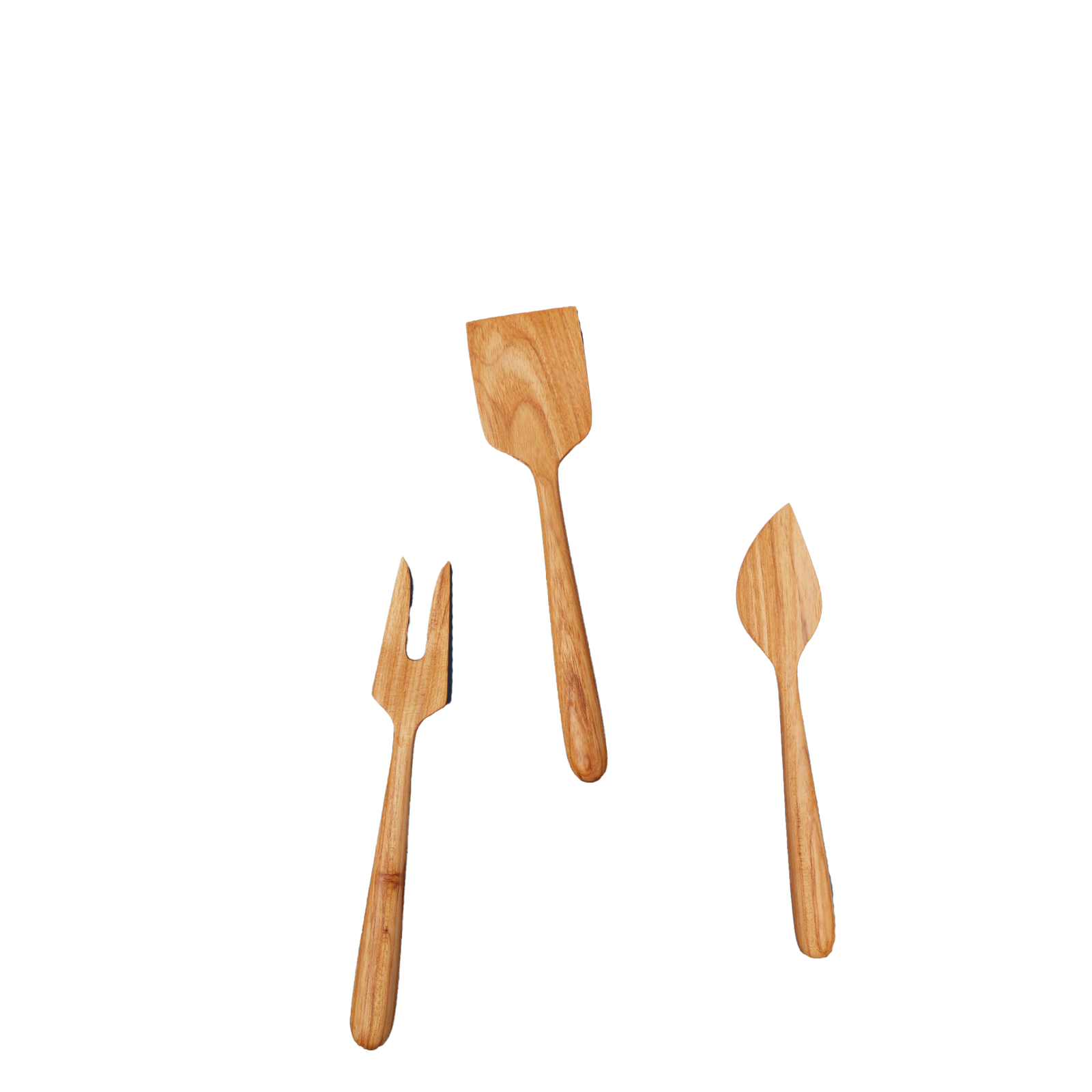 Teak Cheese Set 