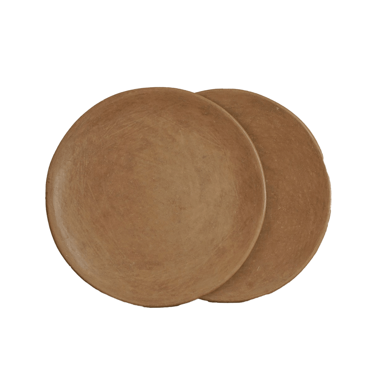 Oaxacan Natural Medium Plate - Pair