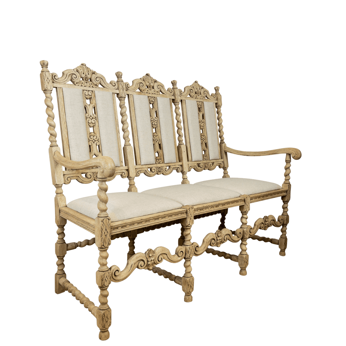 Carved Settee