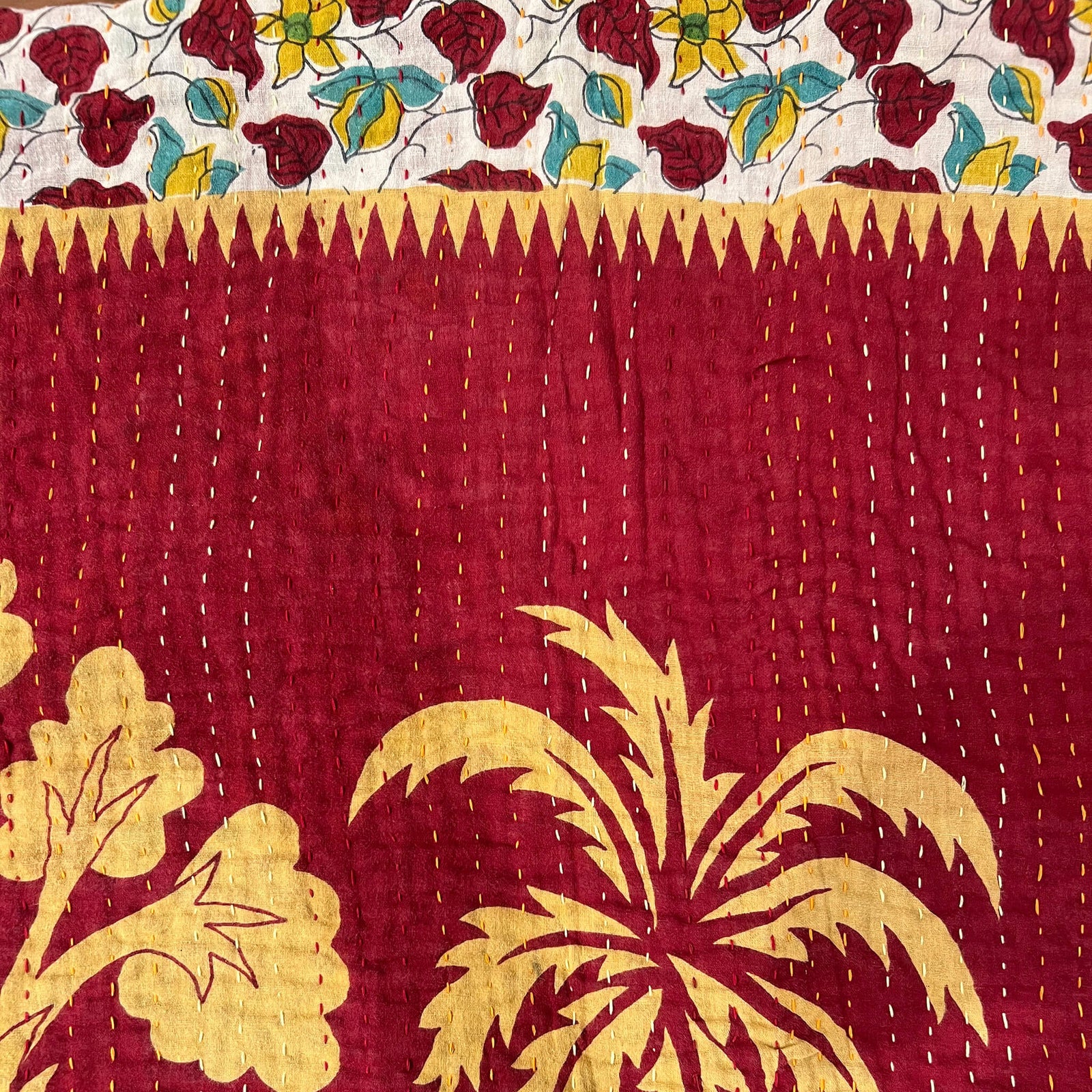 Handmade Kantha Throw