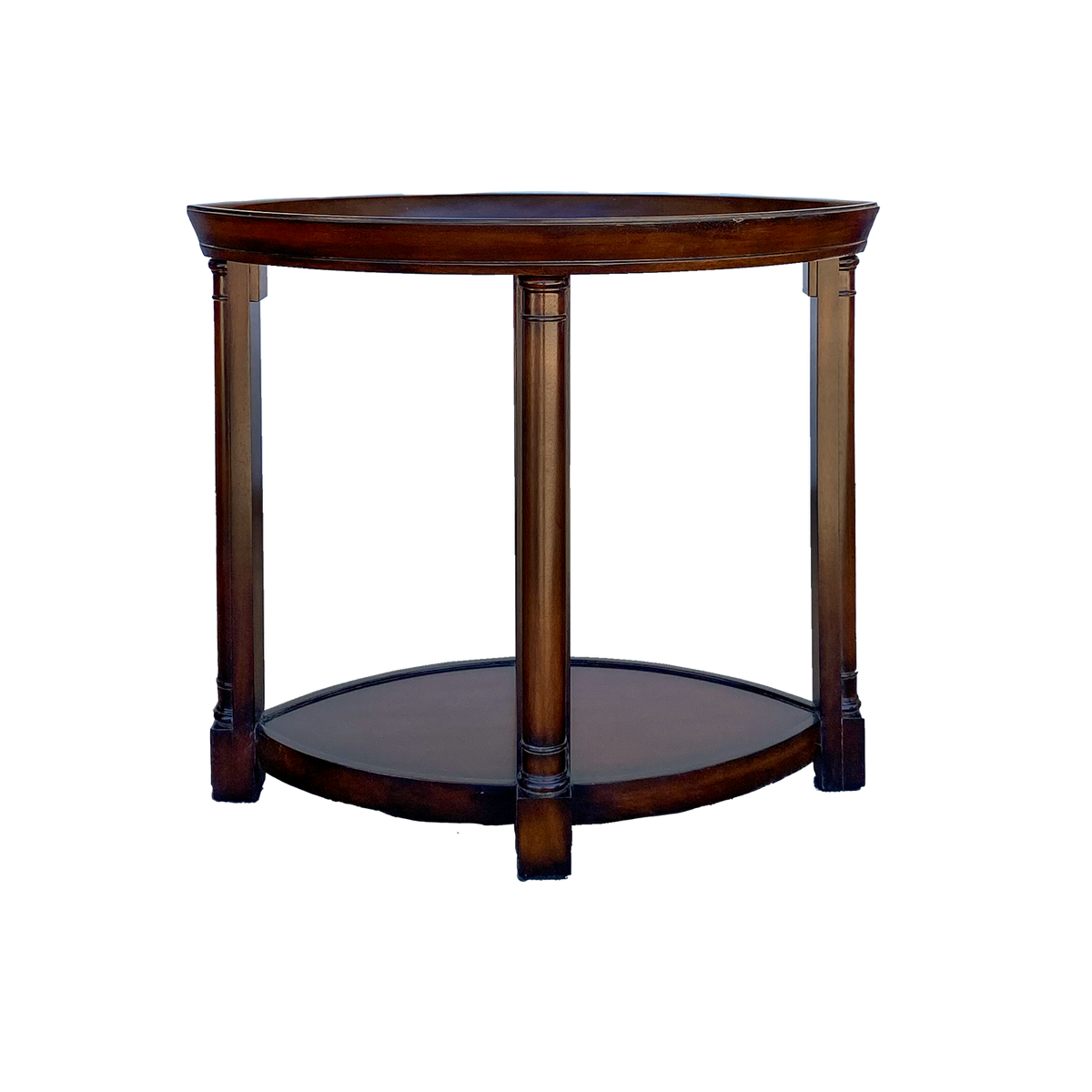 Angled Oval Side Table