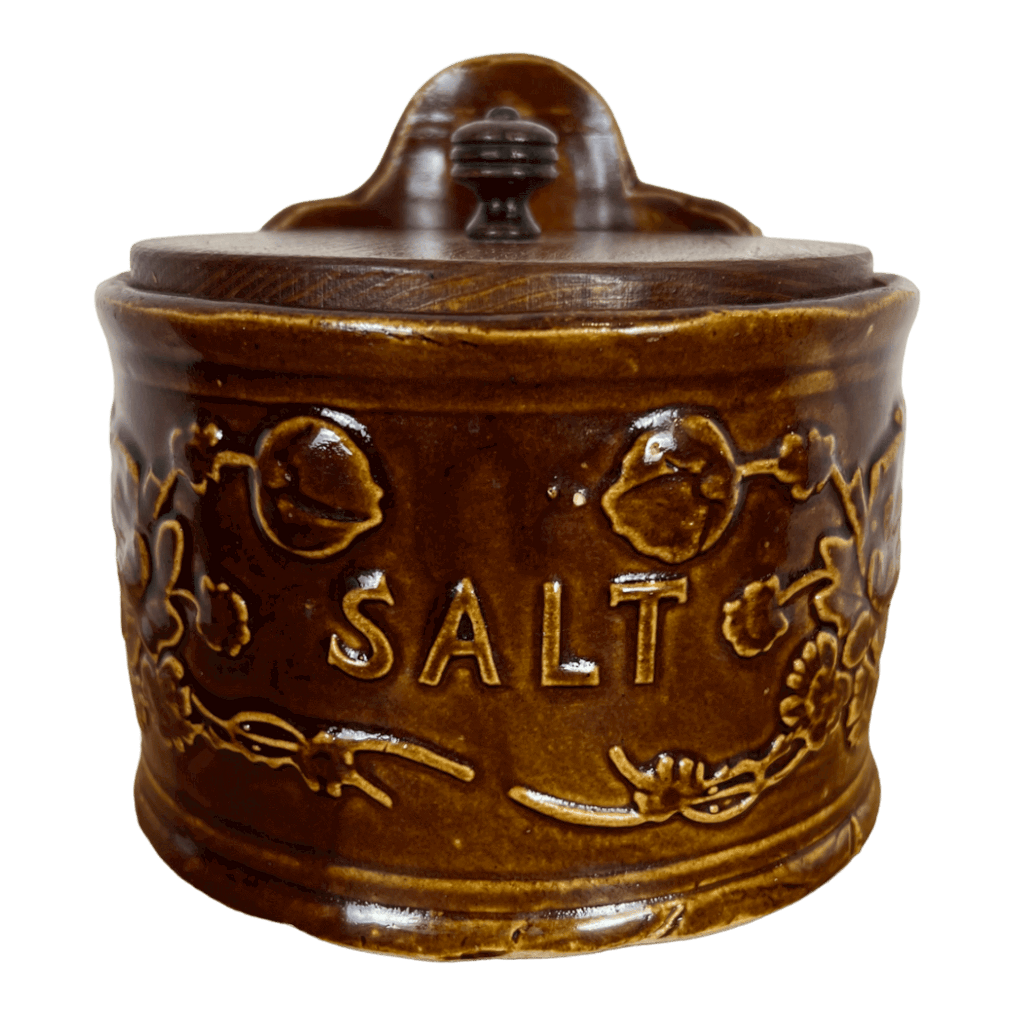 Antique Salt Container