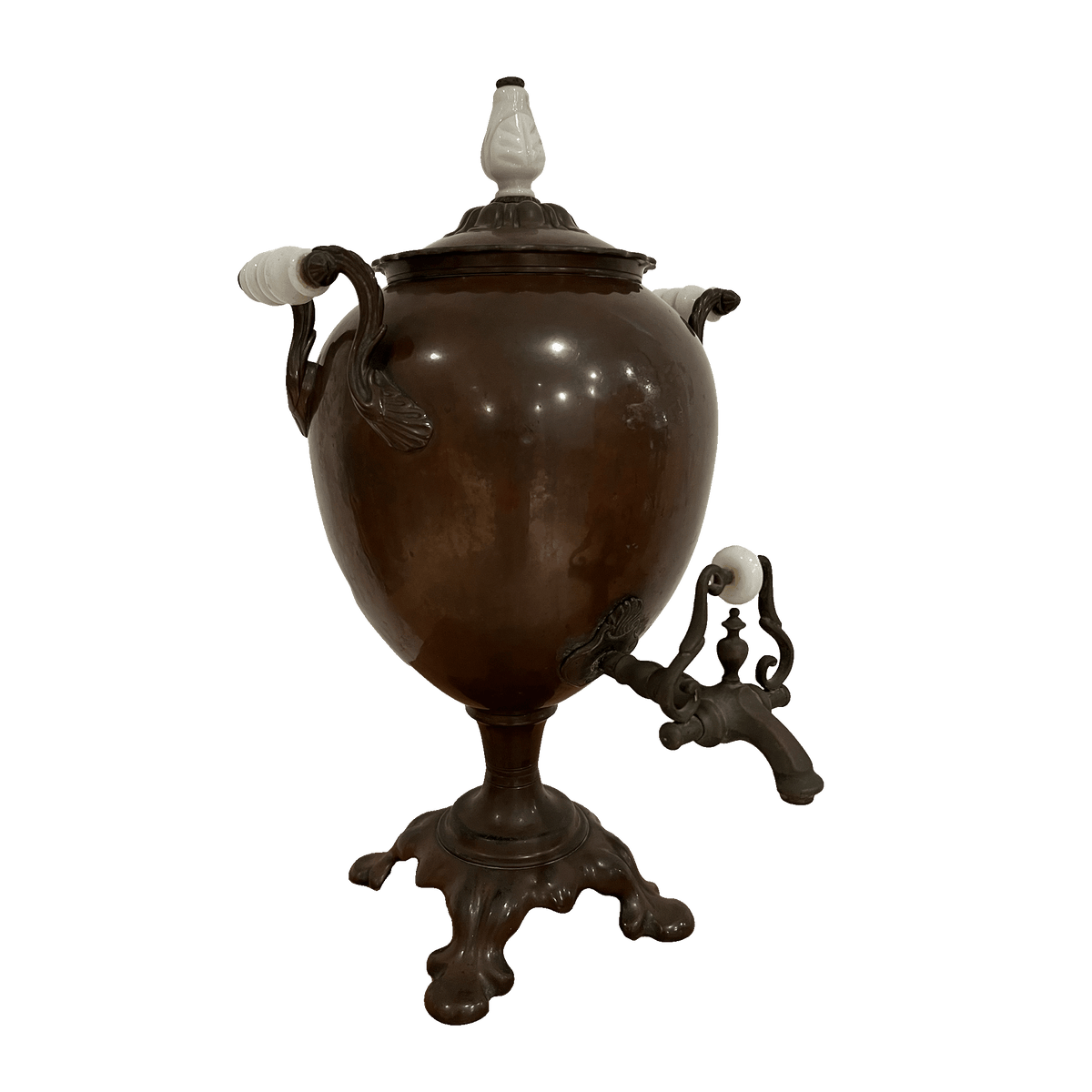English Copper Tea Urn