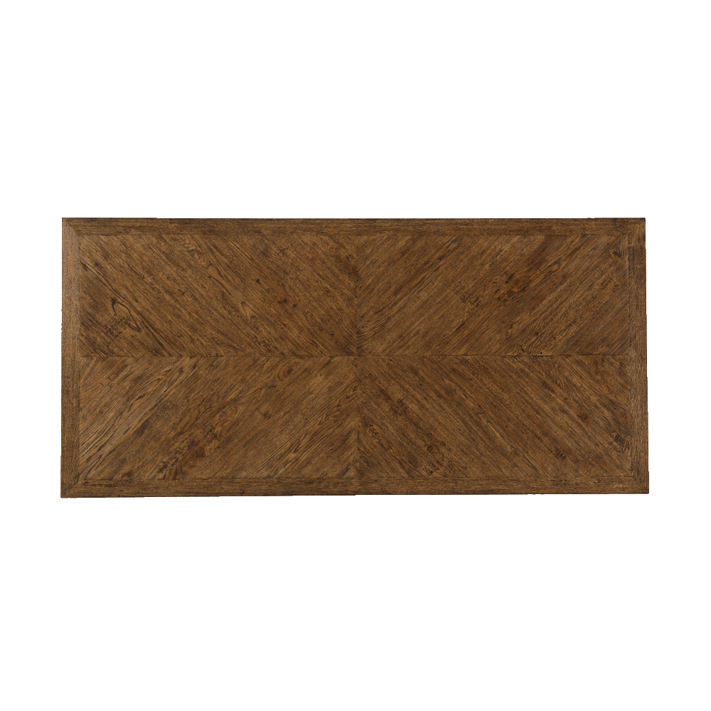 Helena Extending Trestle Table - Dark