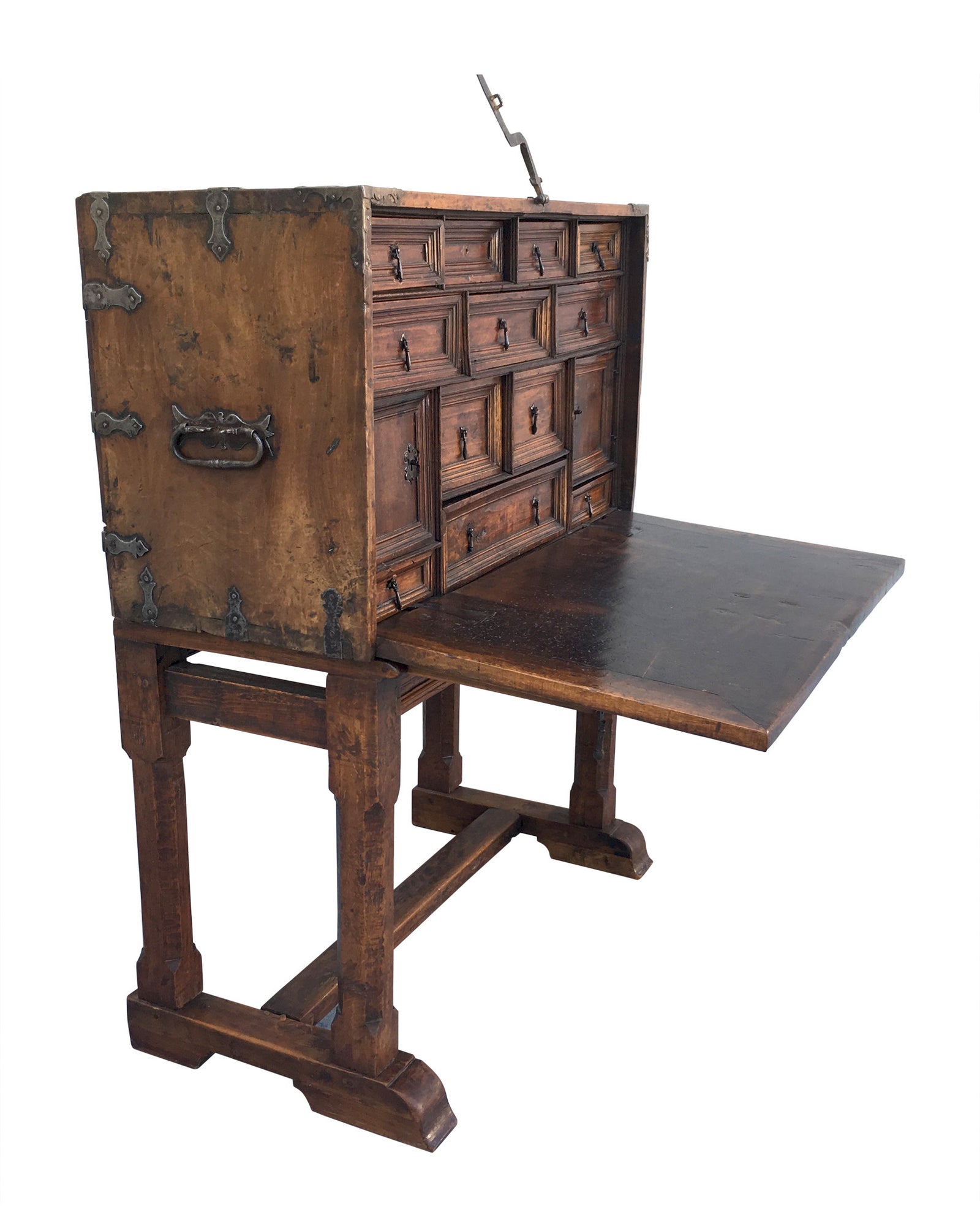 Spanish Bargueno Fall Front Desk Circa 1780