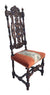 Walnut Hall Chair Circa 1880