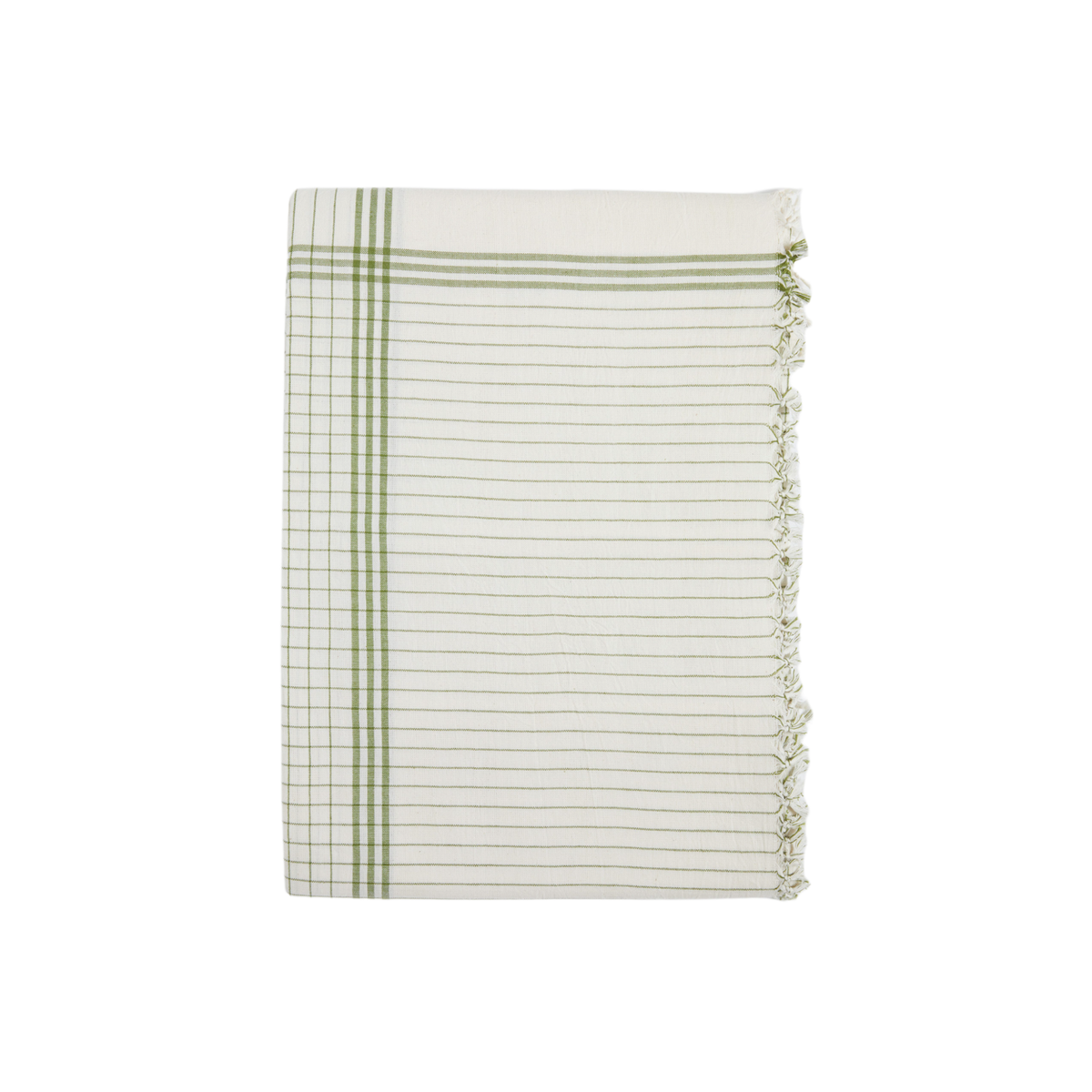French Lattice - Olive Table Cloth