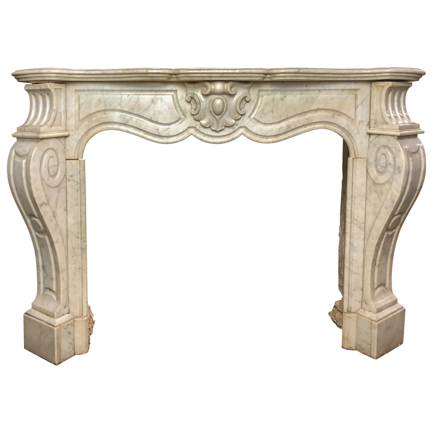 French Marble Fireplace 
