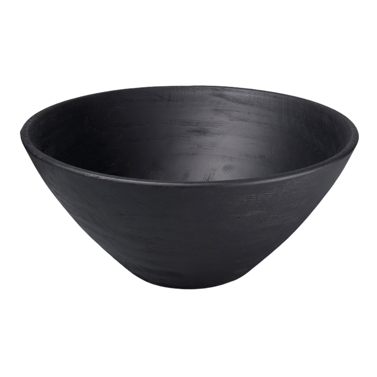 Ebonized Wood Bowl 